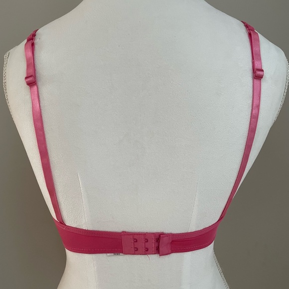 Rampage Push Up Bra 34B, Hot Pink, New with Tags - Picture 3 of 11